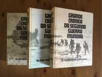 Grande Crónica da Segunda Guerra Mundial (3 volumes de 1975)