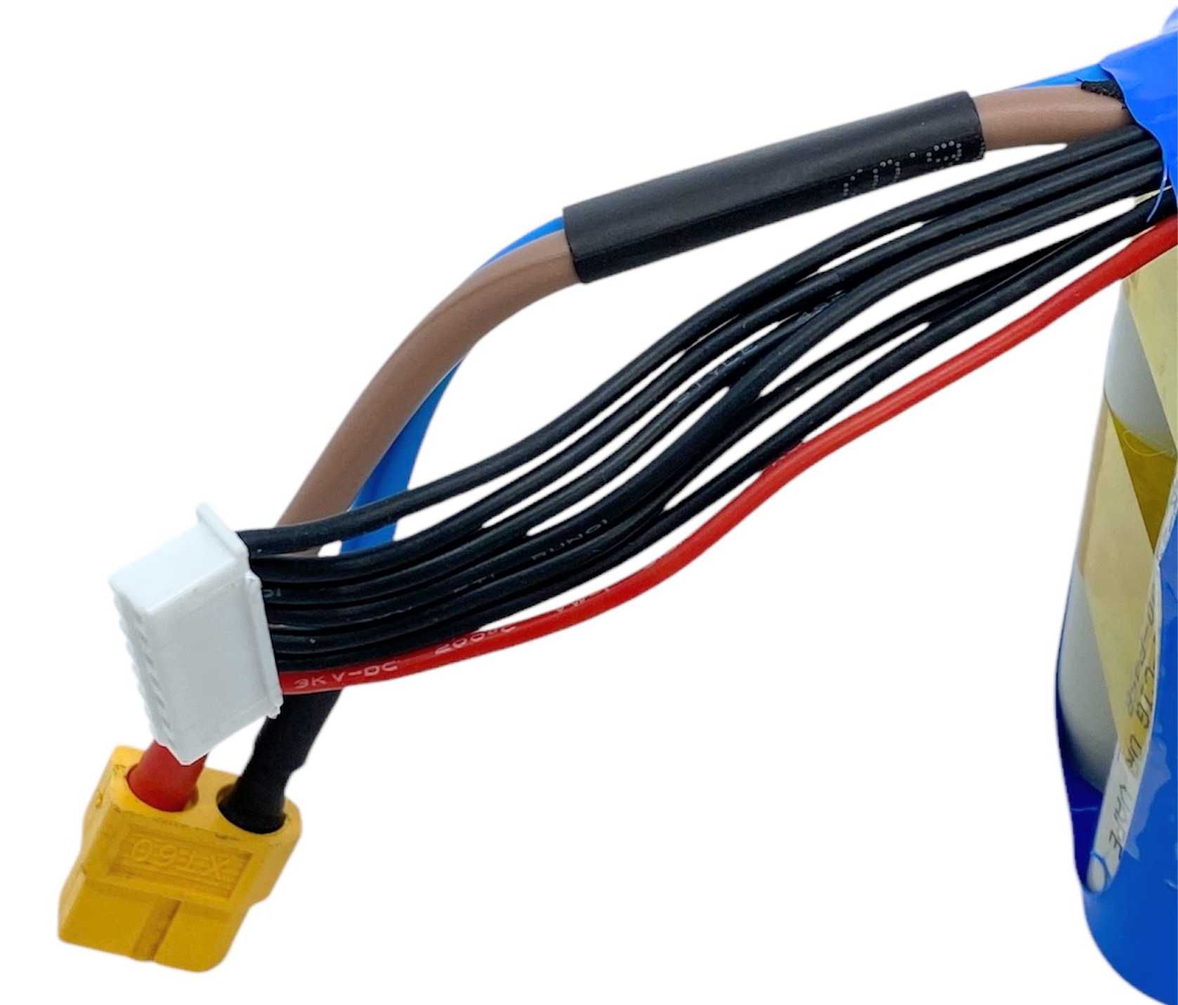 Батарея для fpv фпв дрона 6S2P 9000 mAh Molicel INR-21700-P45B 90A