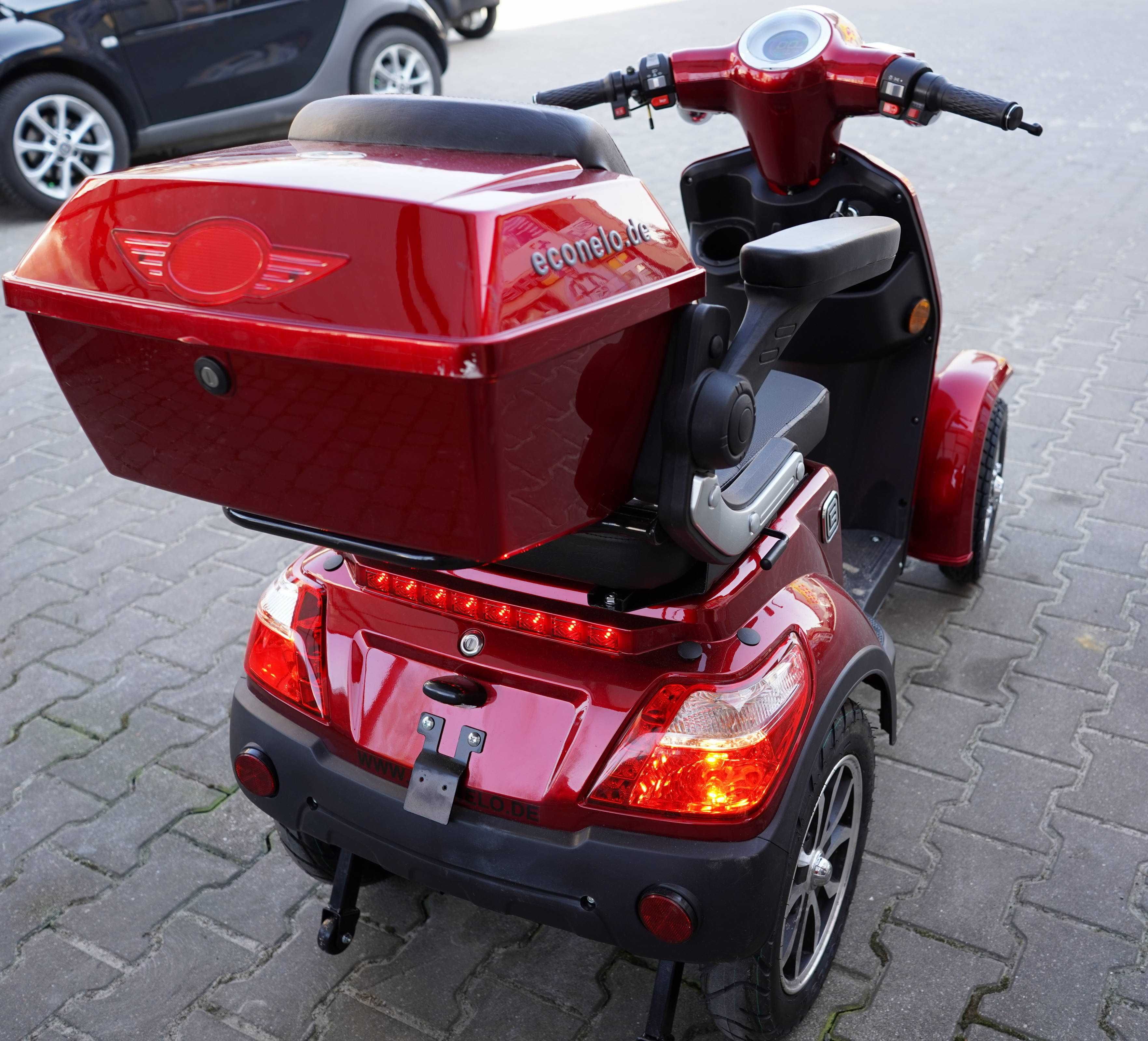 Pojazd wózek skuter elektryczny inwalidzki Econelo j4000