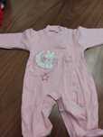 Babygrow cor de rosa T 1 M