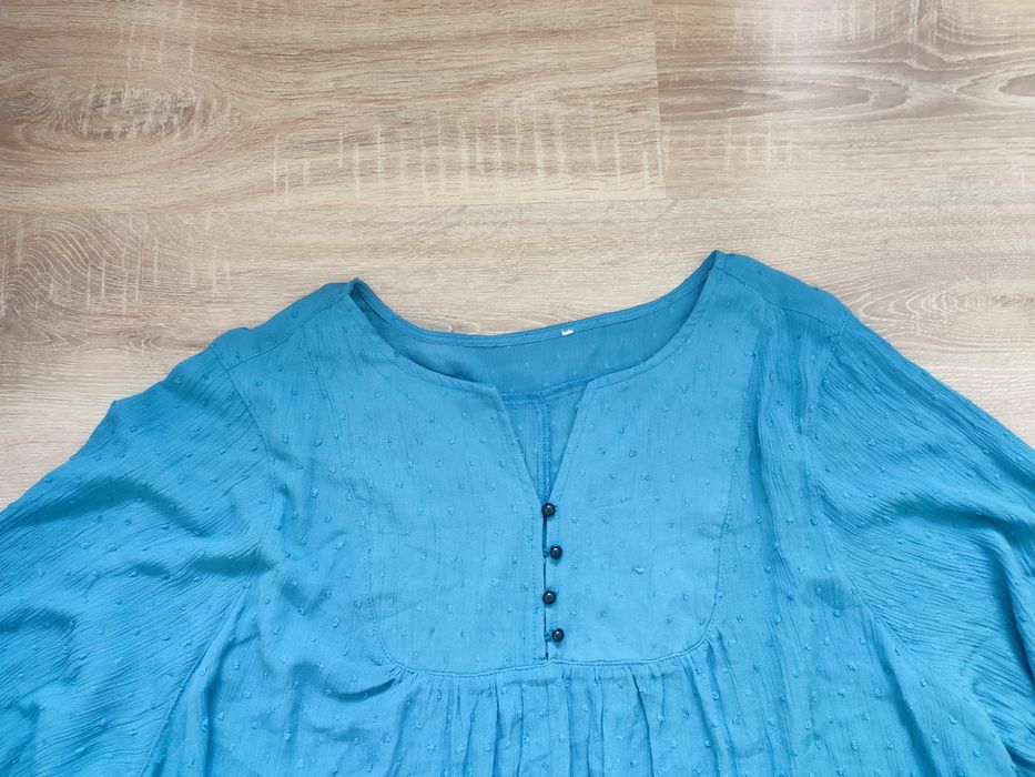 Sukienka plus size z wiskozy