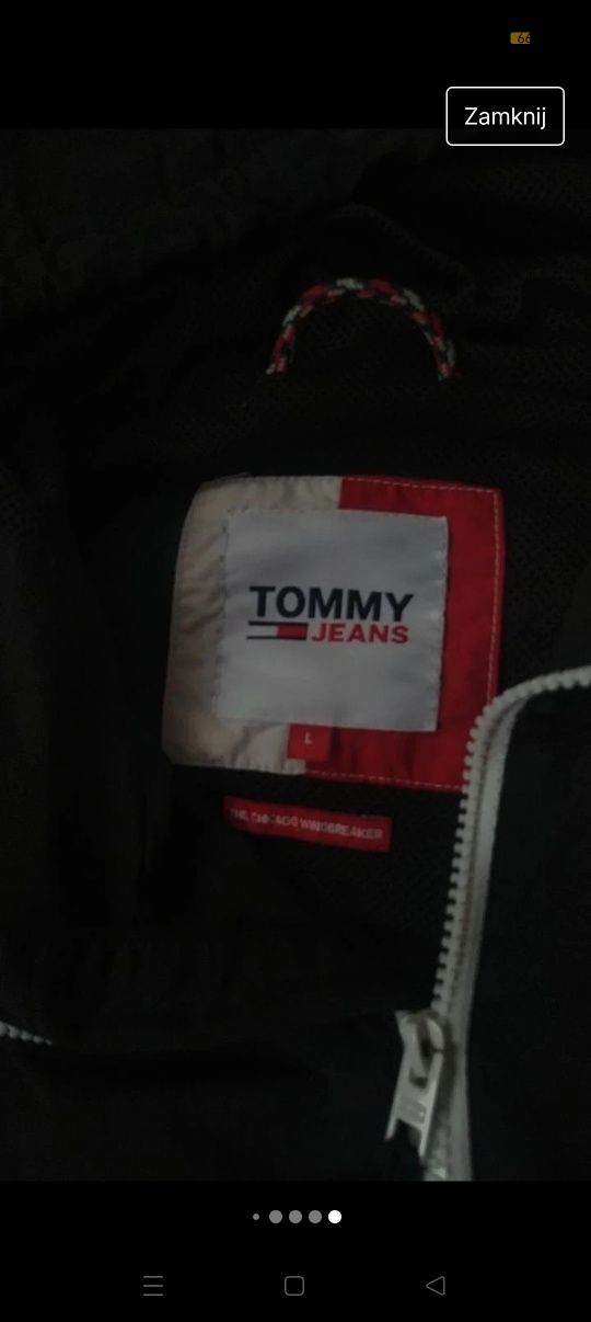 Wiatrówka męska Tommy Hilfiger