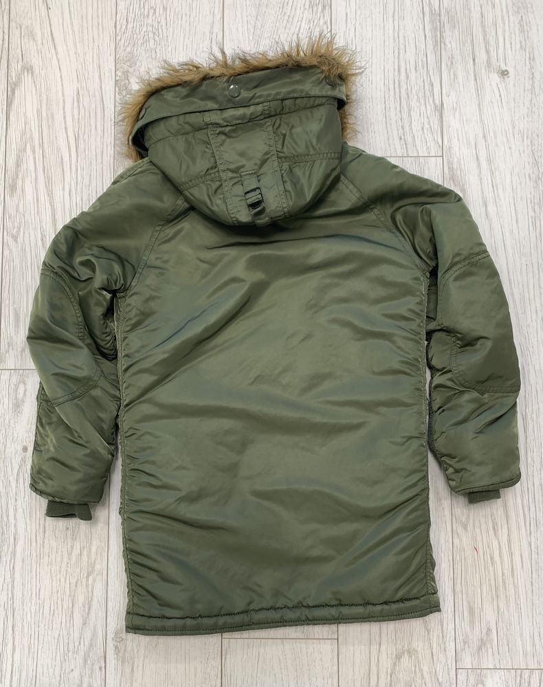 Дитяча зимова куртка/парка Аляска YOUTH N-3B PARKA Alpha industries