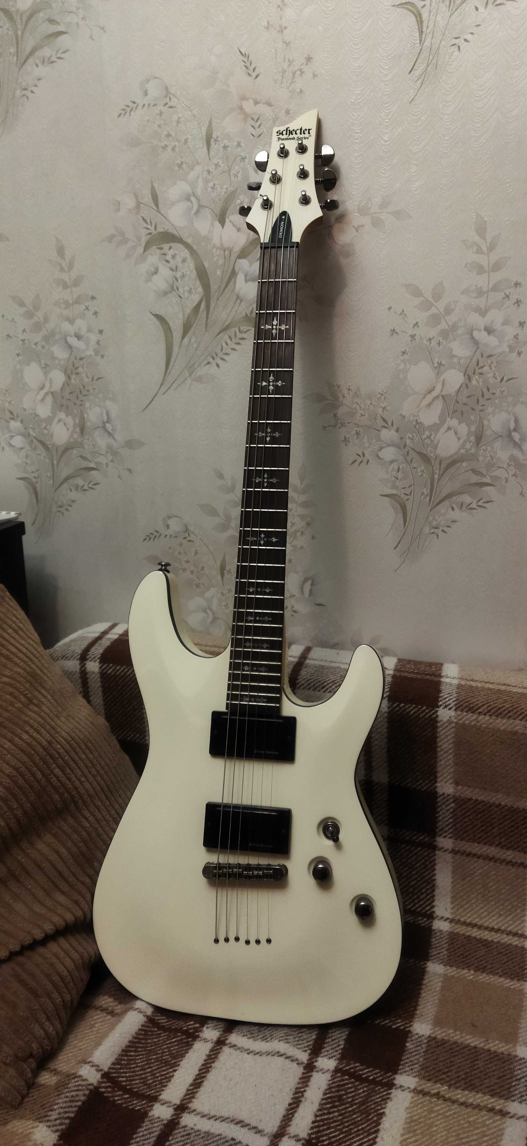 Електрогітара Schecter Demon-6 VWHT