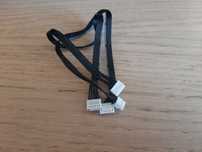 Przewód JST GH 1.25mm 6 pin z zatrzaskiem silikonowy oplot 20cm 50szt