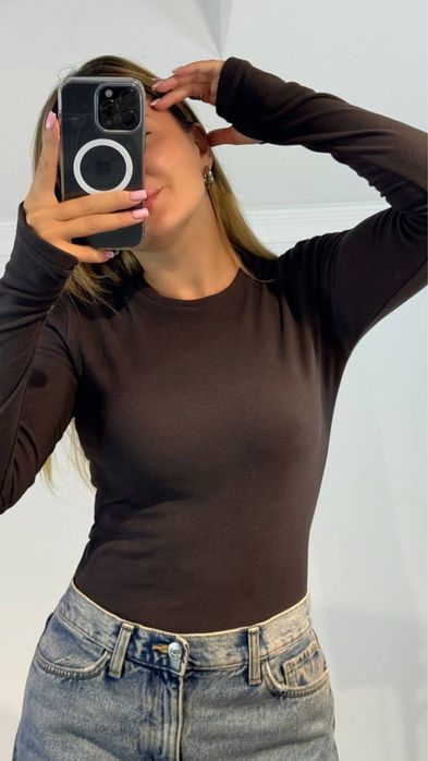 Лонгслів теплий термо з вирізом для пальчика