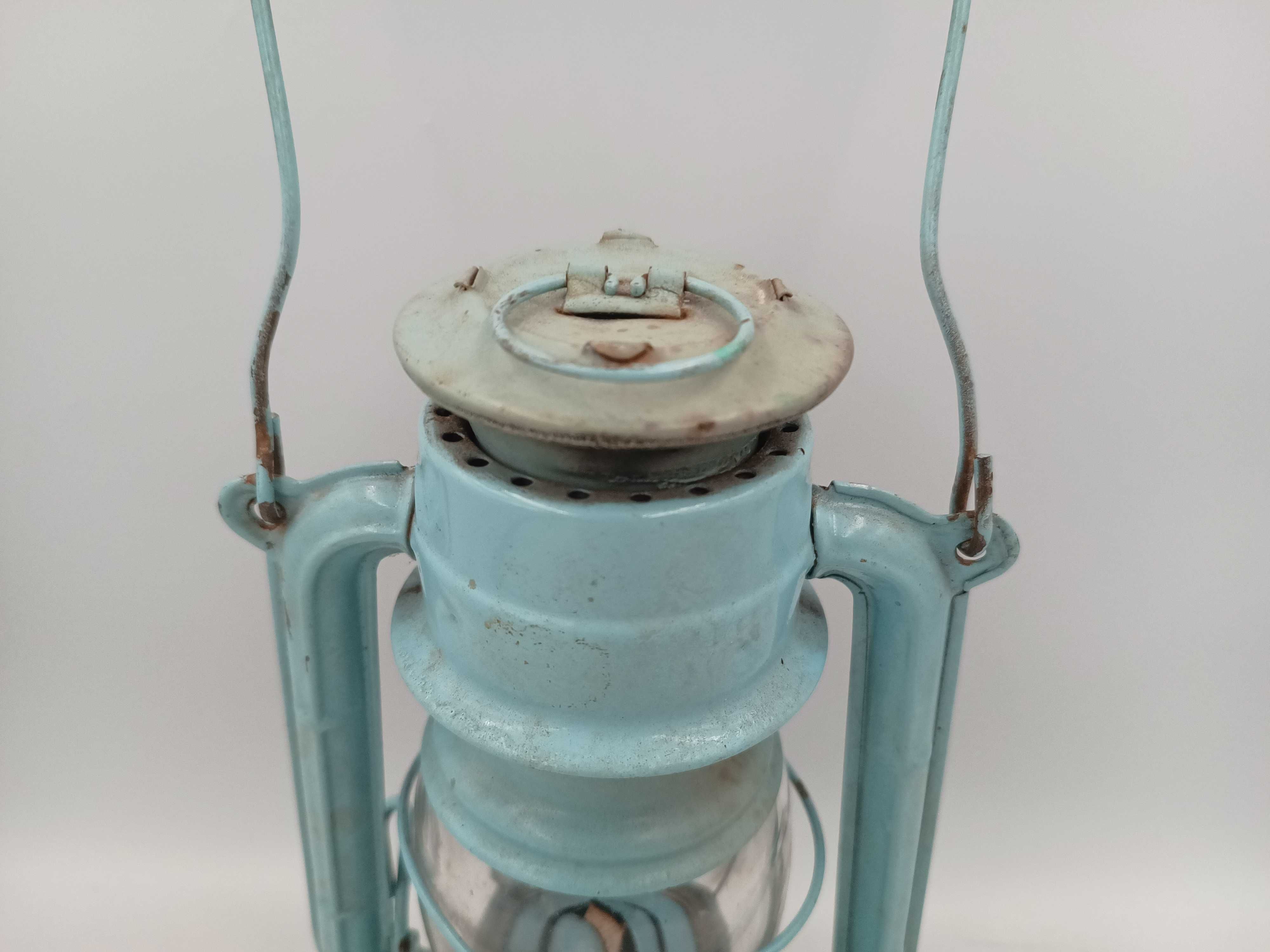 Stara Polska lampa naftowa Jupiter-1 z PRL metka