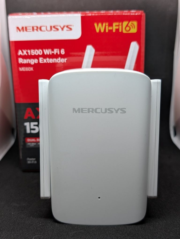 Wzmacniacz sieci MERCUSYS ME60X Wi-Fi 6 WPA3