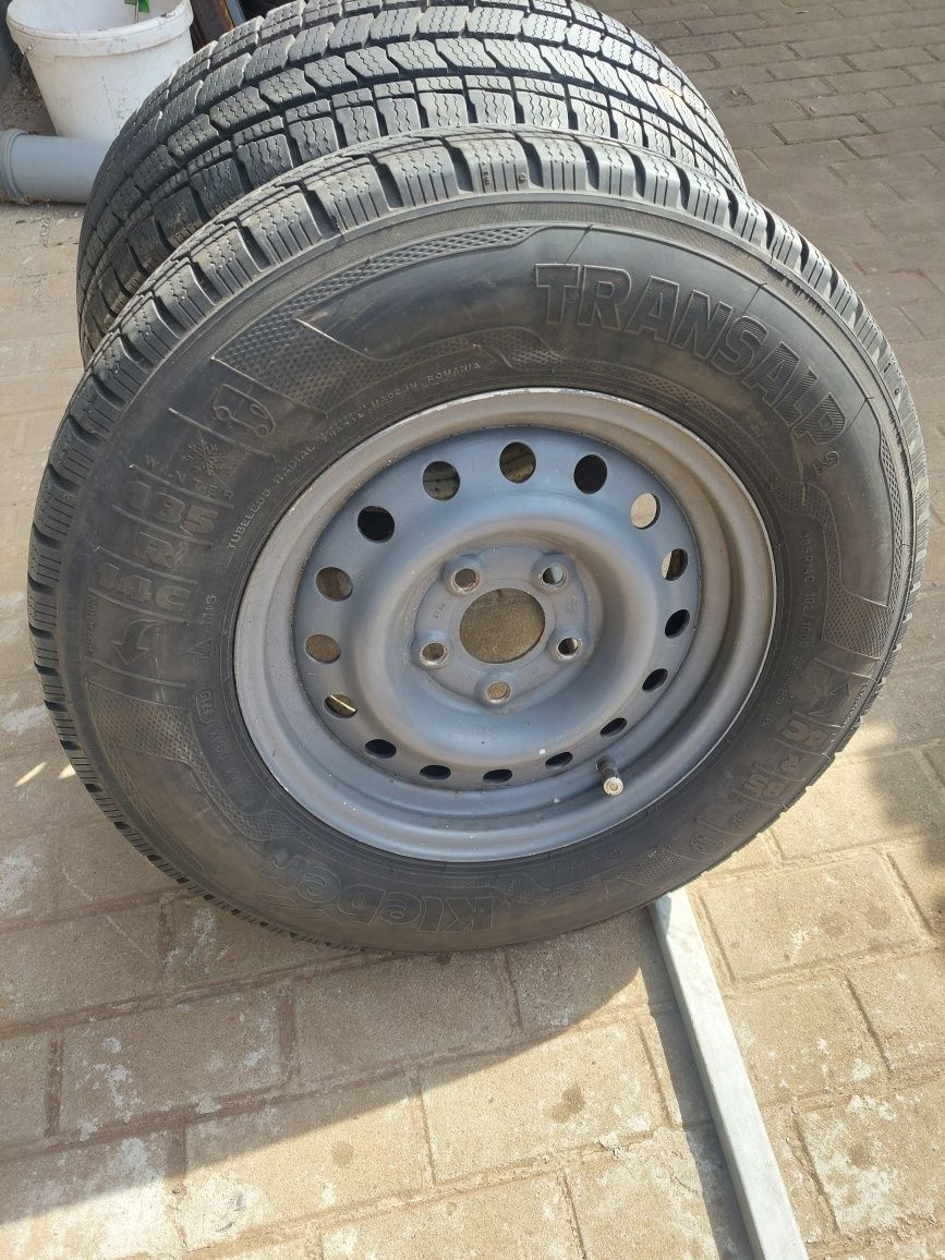 2x kola 5x112 do przyczepki Kleber Translap 185 R14C 102/100R