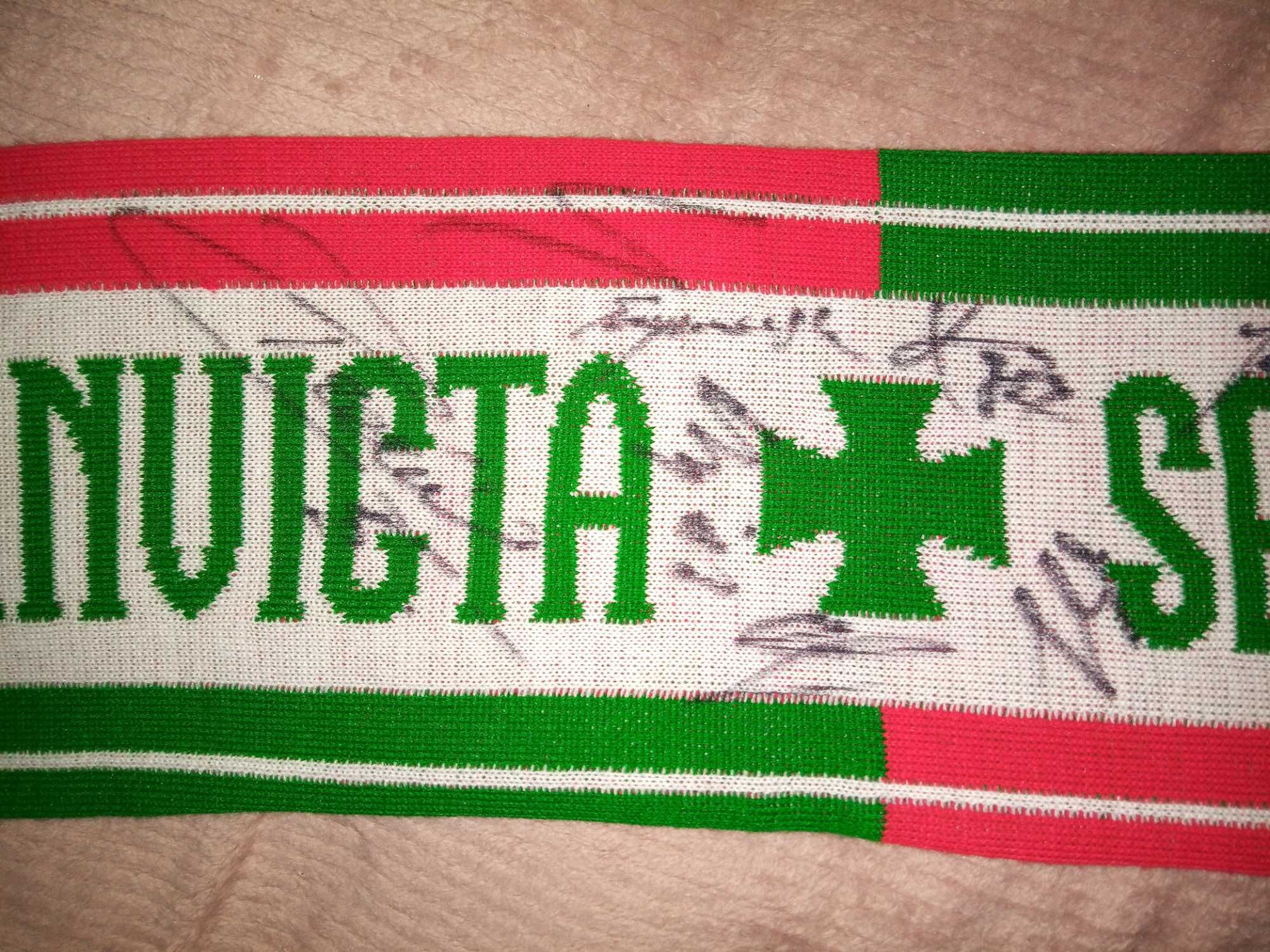 Szalik LEGIA WARSZAWA z autografami