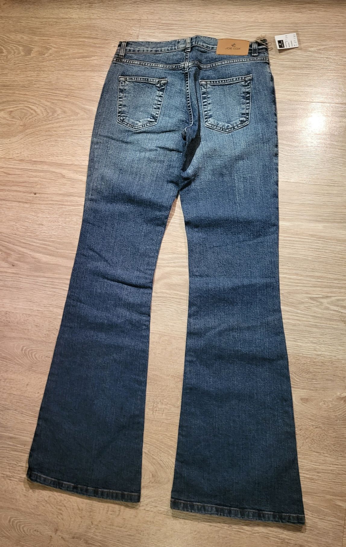 Spodnie damskie jensowe dzwony rozmiar W27 L32 XS 34 y2k vintage