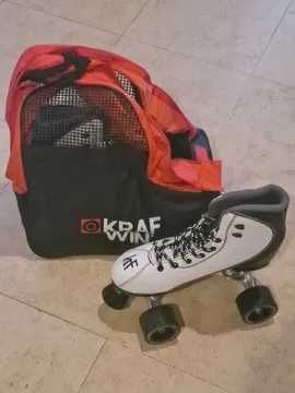 Patins Roller Classic Quad. -(NOVOS) Com Saco.