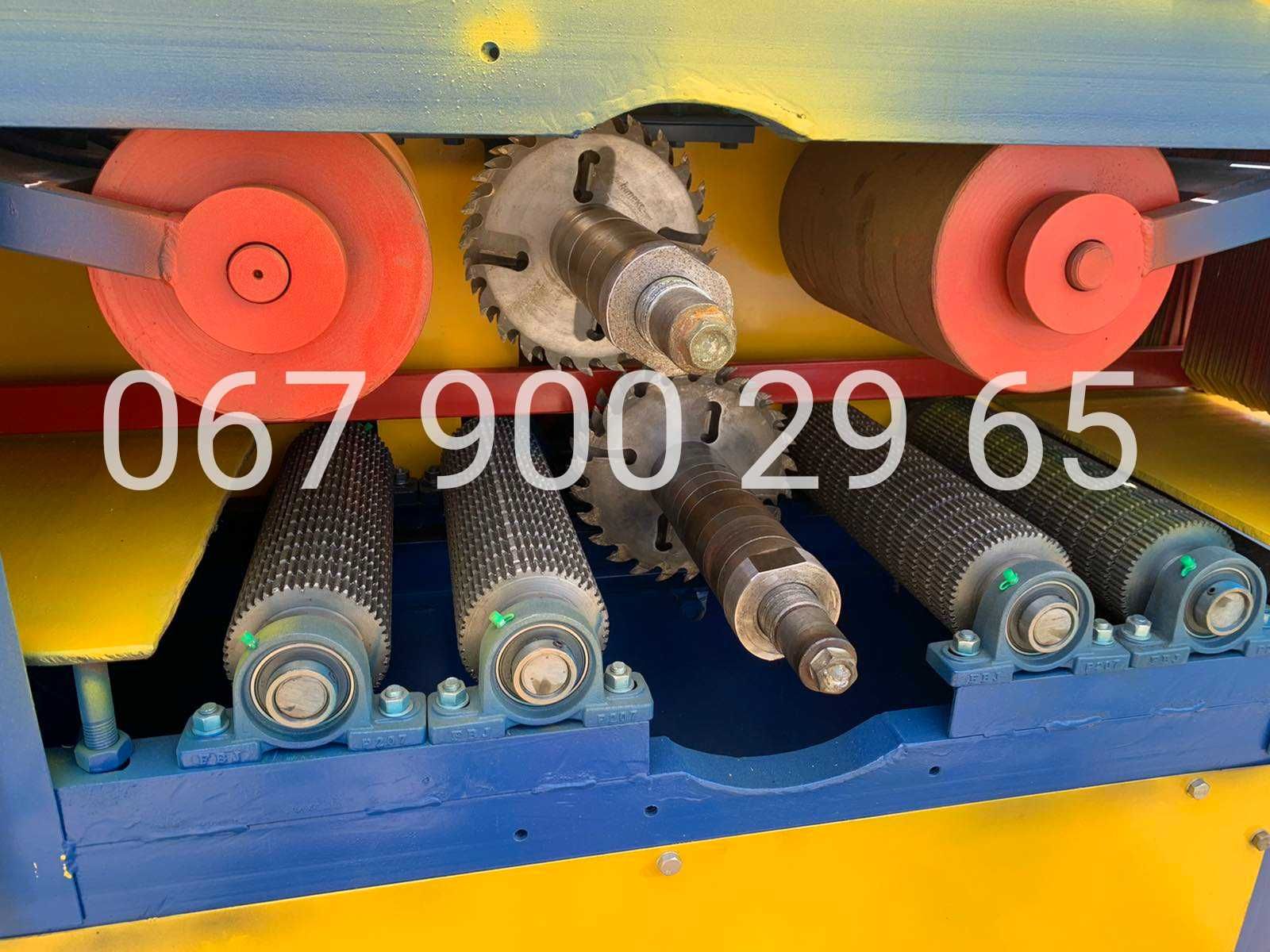 Багатопильний станок, многопил, продольно обрізний, ленточна пилорама