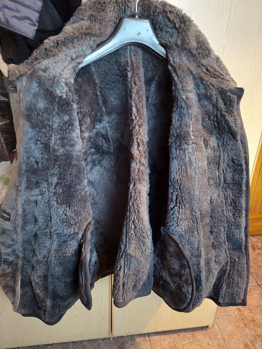 Kożuch porządny skóra