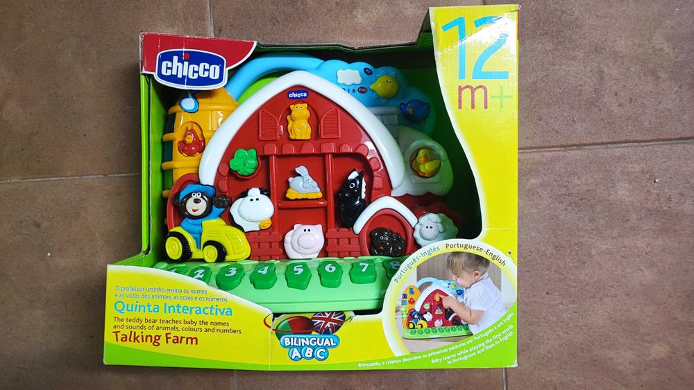 Chicco Brinquedo Bebé Quinta Interativa Bilingue