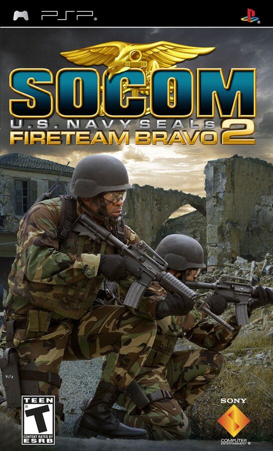 SOCOM U.S. Navy SEALs: Fireteam Bravo 2 PSP Używana Playstation