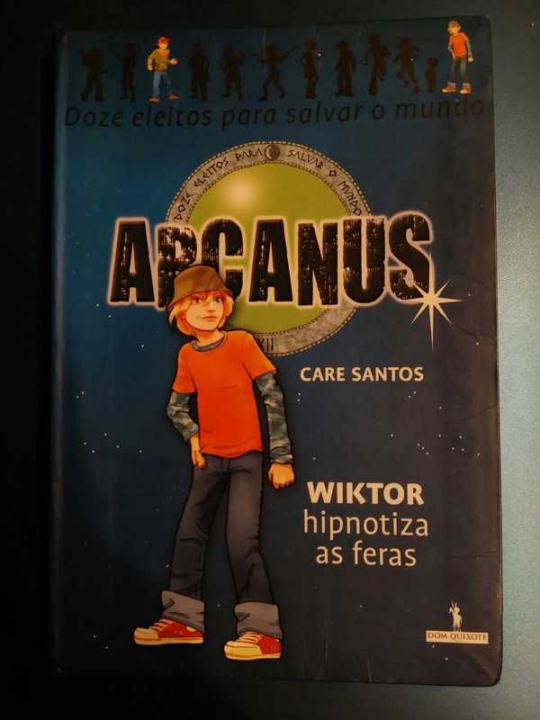 Livro juvenil - Arcanus: Wiktor hiptoniza as feras