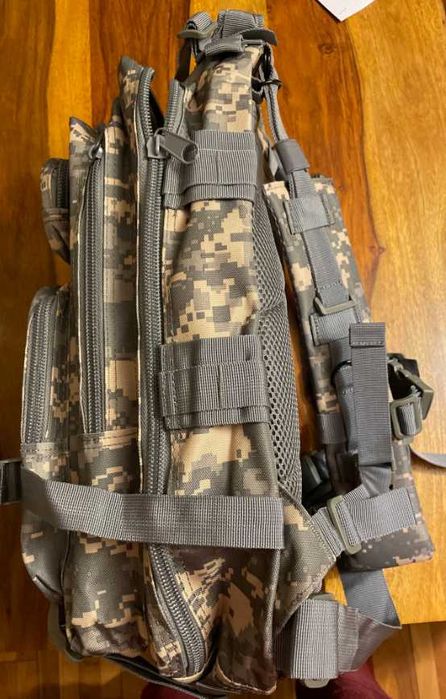 PLECAK TURYSTYCZNY górski wojskowy survivalowy plecak moro