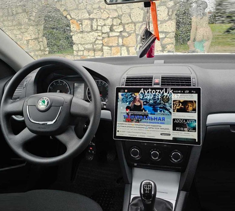 Магнитола OCTAVIA A5 Skoda А5 TOUR Scout USB 2 дин CarPlay Android 14