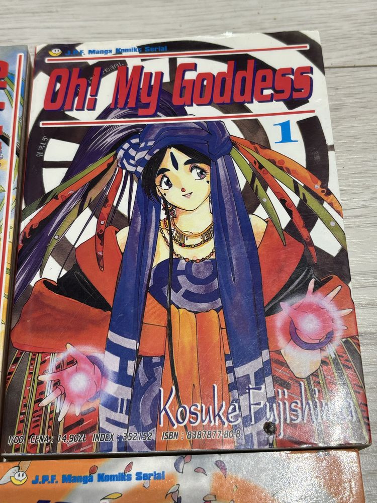 Manga Oh! My Goddess Kósuke Fujishima Tom 1-4