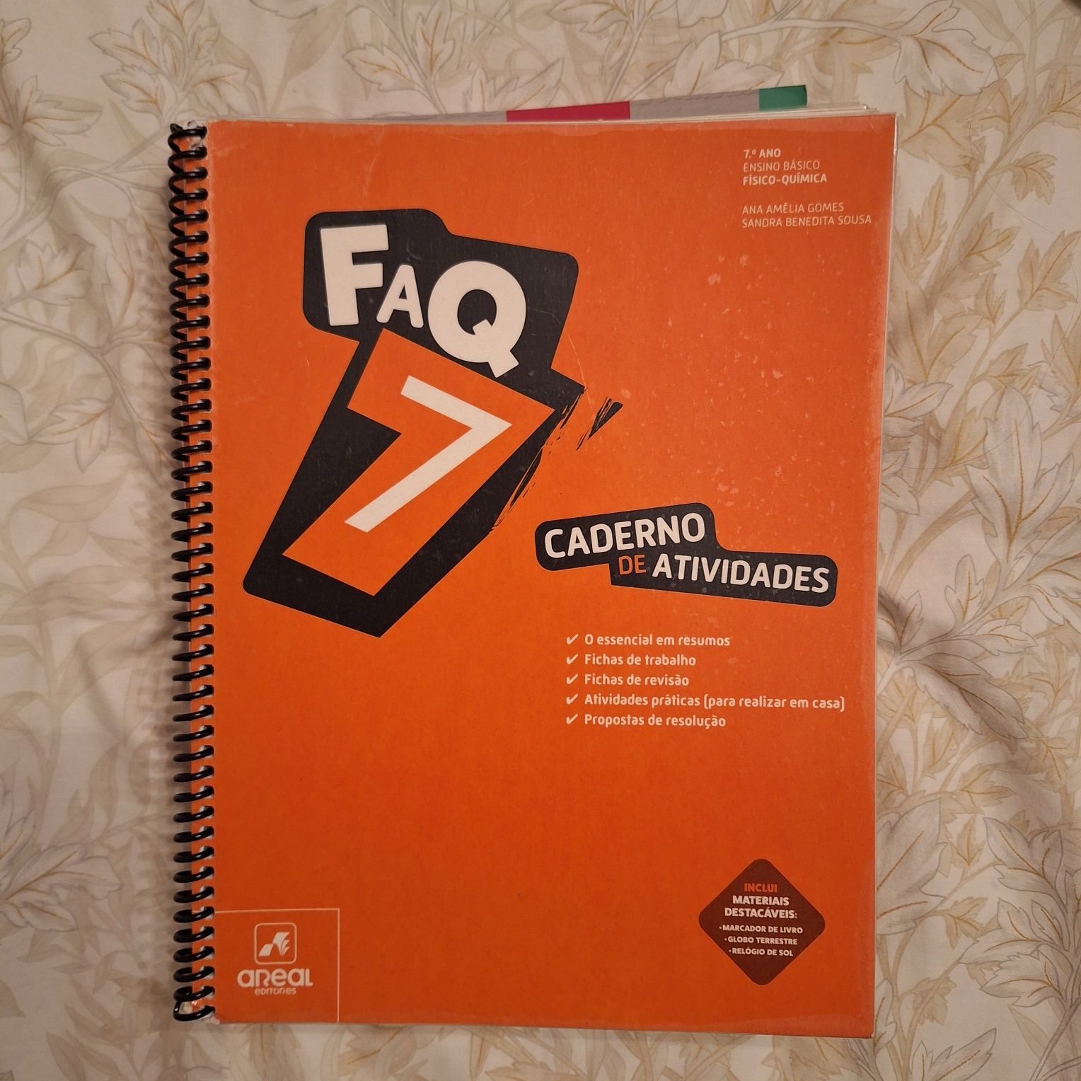 Caderno de atividades, FAQ 7 - Físico-química