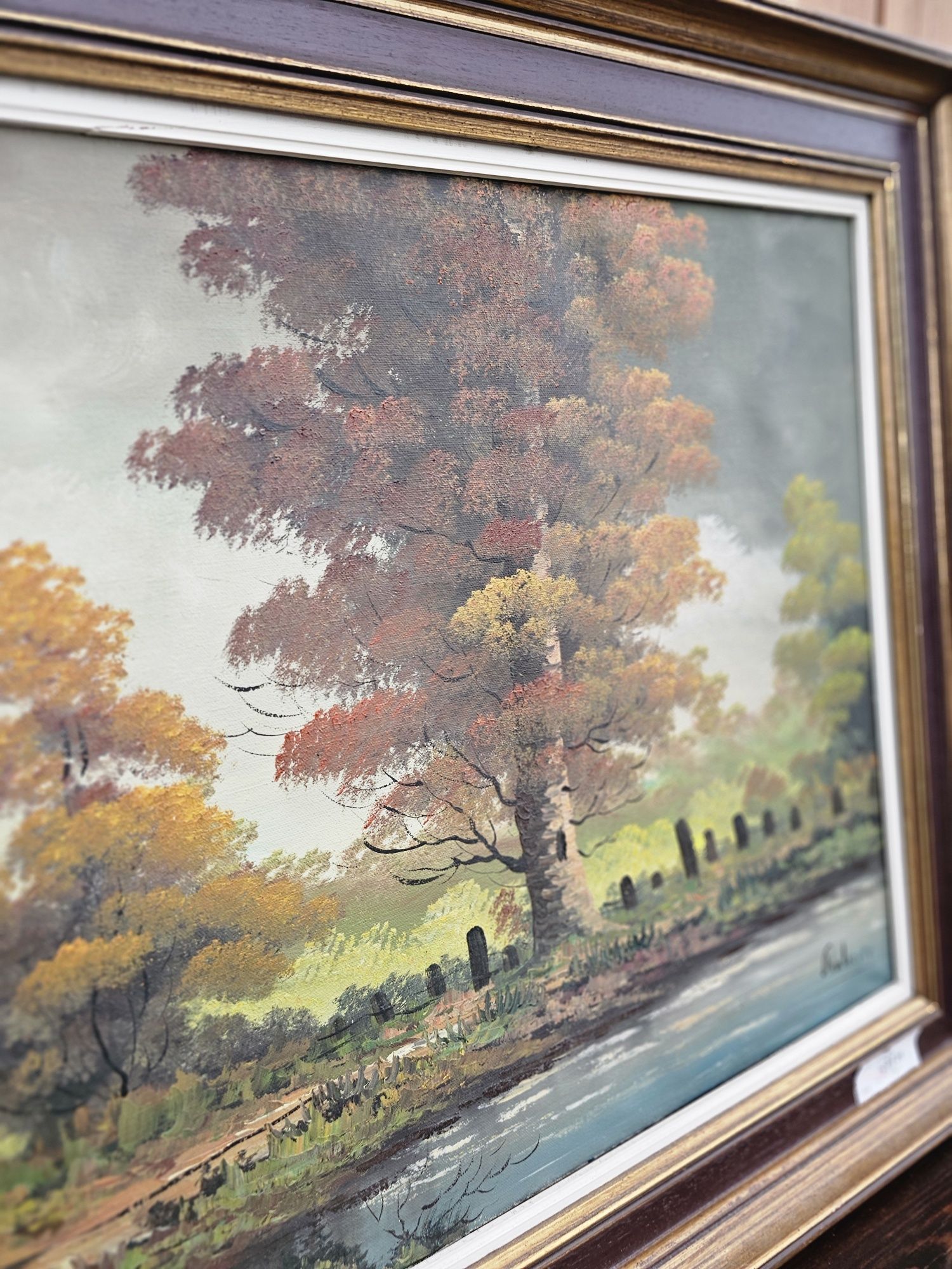 Obraz malowany na płótnie jesień 117 x 66 cm #1518 Stylowy Węgrów