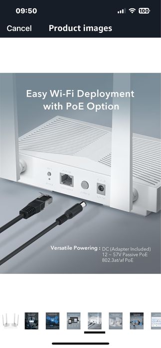 Ponto acsesso wifi empresial