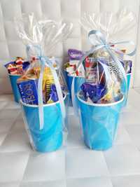 Святкові стаканчики з солодощами/Праздничные стаканчики  с конфетами