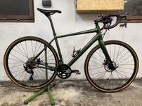 Rower grawel Cannondale Synapse 105 zielony Road Plus