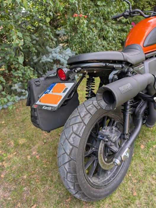 Honda CL500 tłumik Vance & Hines