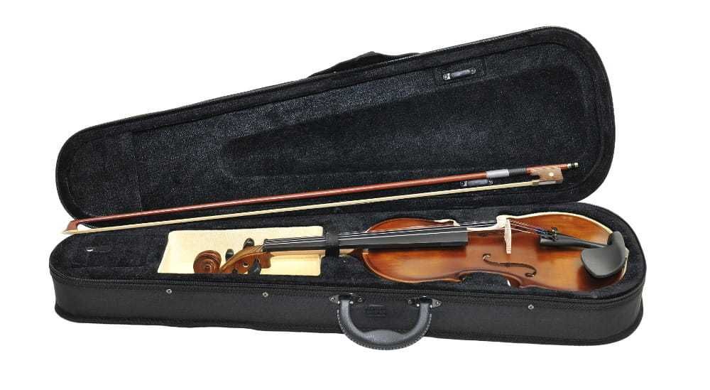 Skrzypce PRIMA ANTIQUE 4/4 + futerał, smyczek i kalafonia