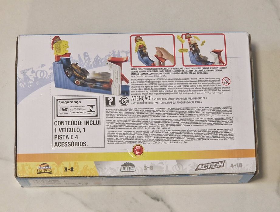 Nowe Hot Wheels Monster Trucks Kaskaderski Skok GCG00 Warszawa/Wołomin