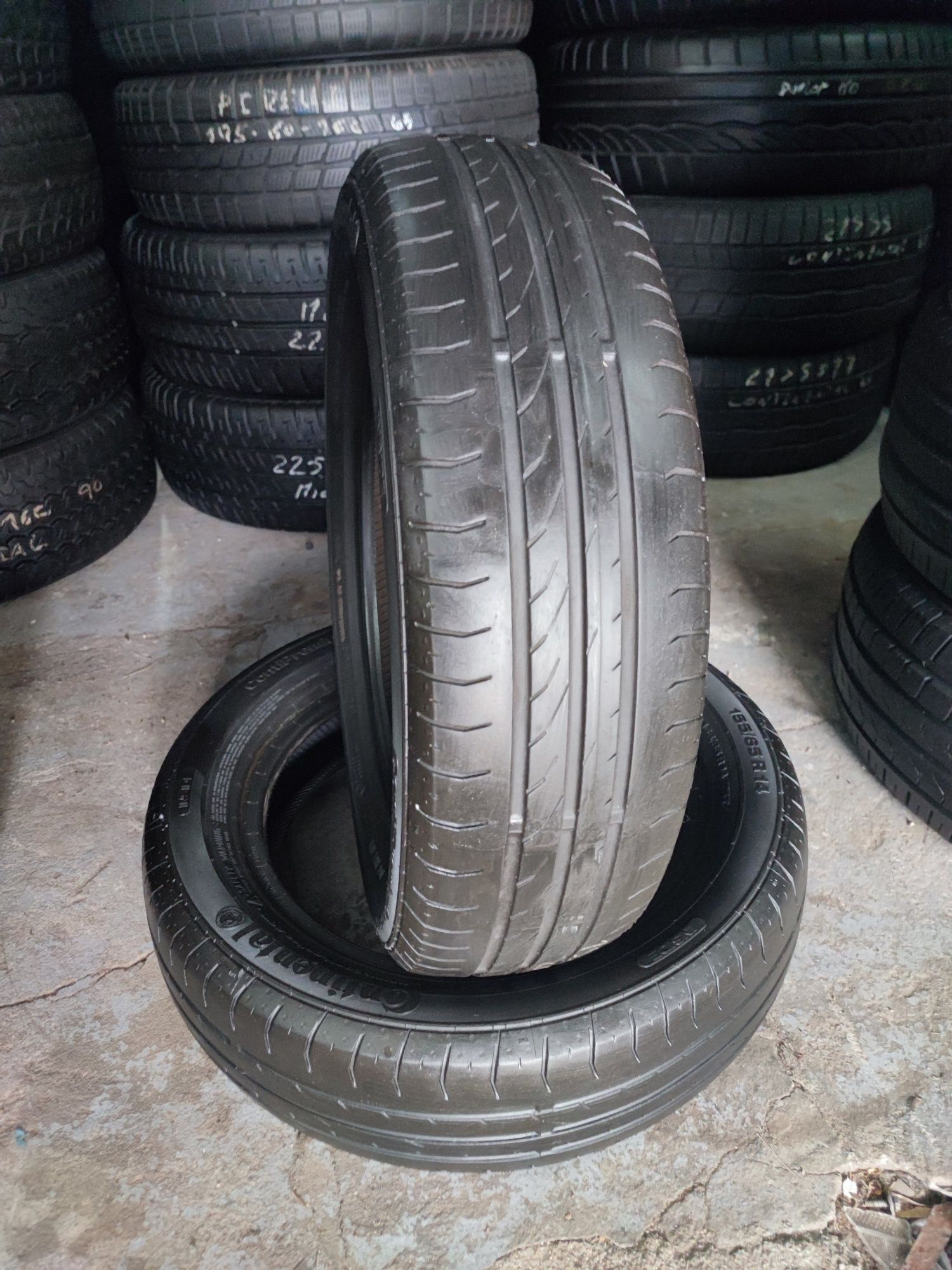 Pneus 155/65r14 Continental ContiPremiumContact 2 com 70% piso