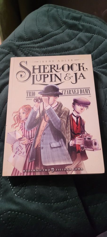 Sherlock Łupin i ja - Trio czarnej damy - Irenę Adler