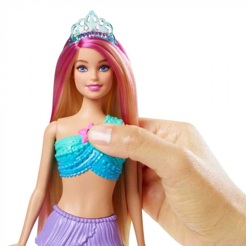 Кукла барби русалка Дримтопия Сияющий хвостик Barbie Mattel HDJ36