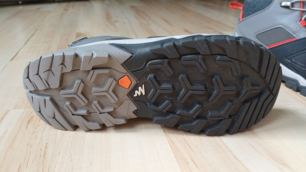 Buty turystyczne Quechua Crossrock Mid wodoodporne roz 35