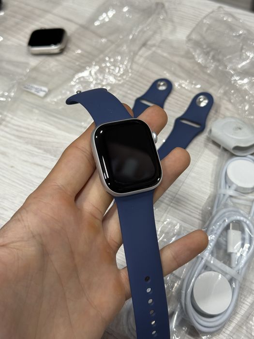 New open/box apple watch 10 series 42mm silver + гарантія