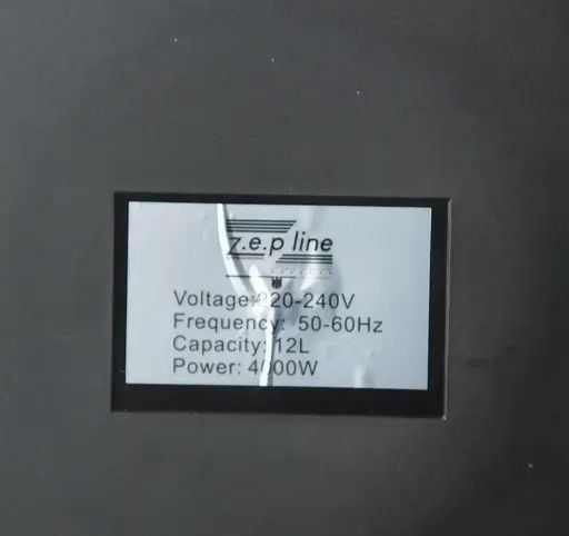 Аерогриль Zepline ZP-127 12 л, 4000 Вт + силіконова форма / мультипіч