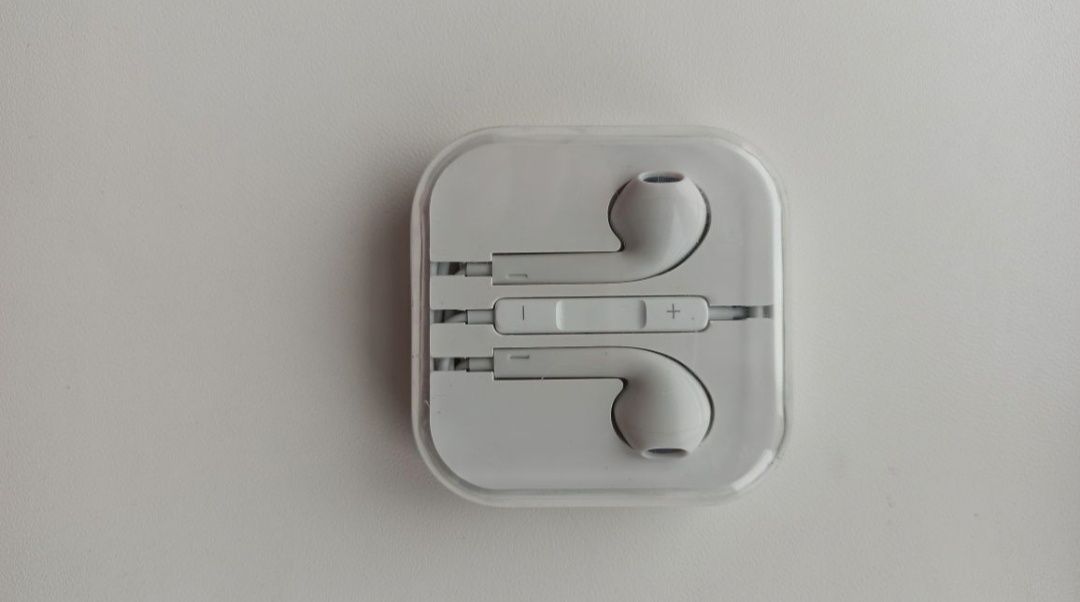 Новые наушники Apple EarPods mini-jack 3.5mm White аирподс IPhone