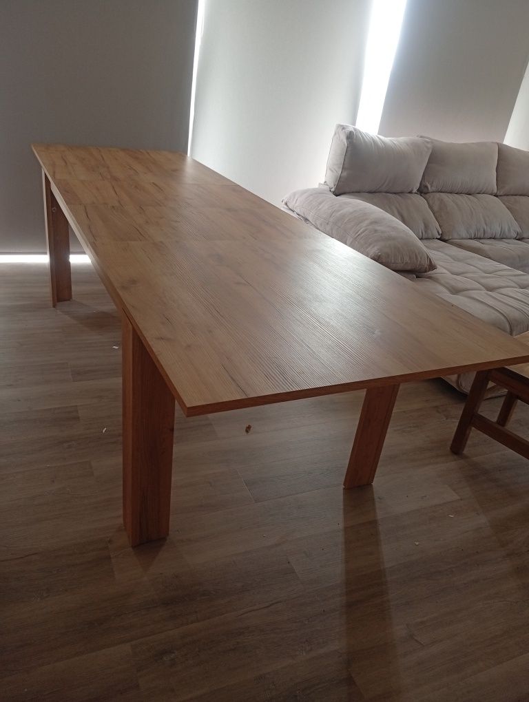 Mesa carvalho extensível
