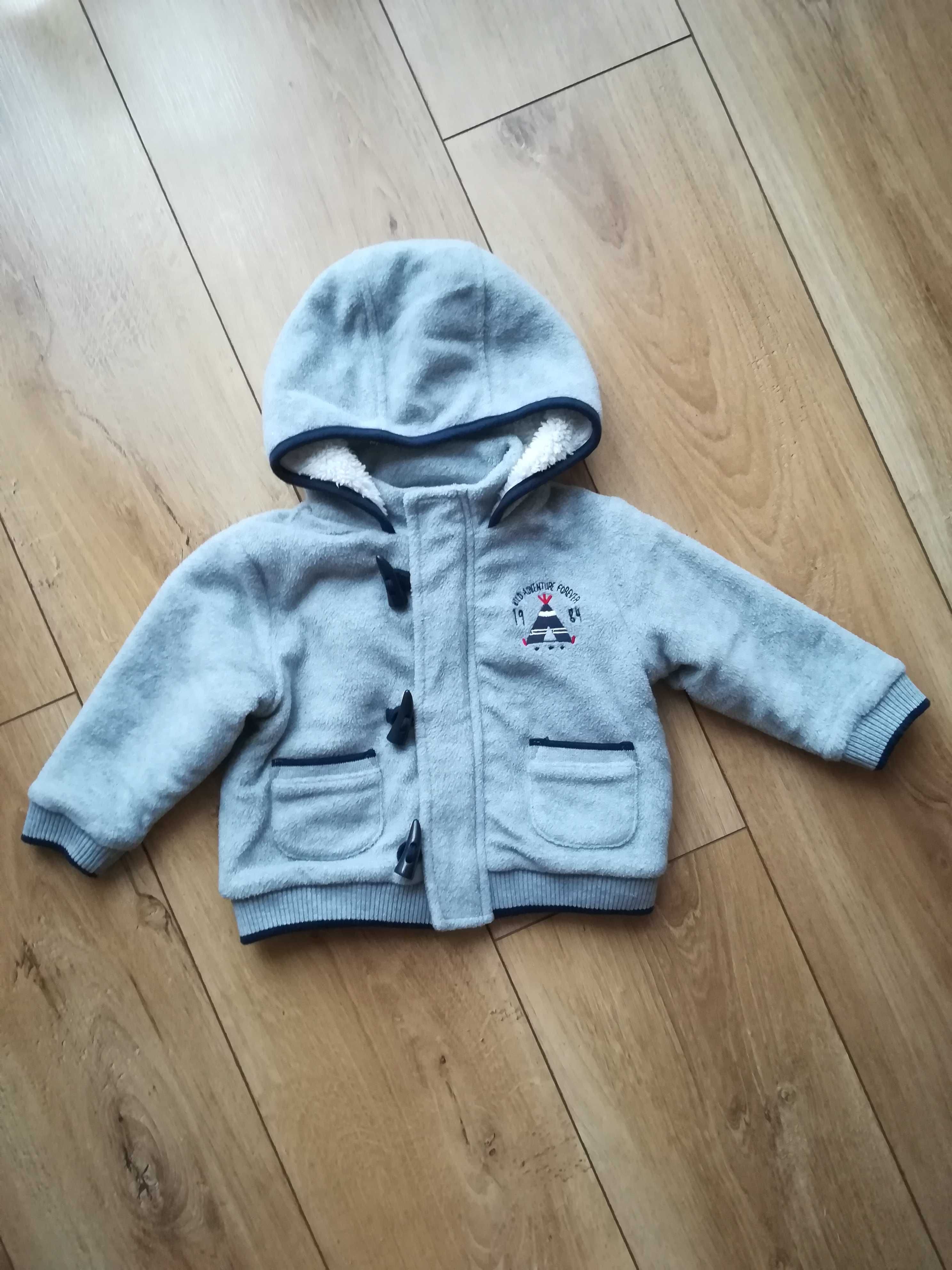 Ciepła bluza Baby Club roz. 68