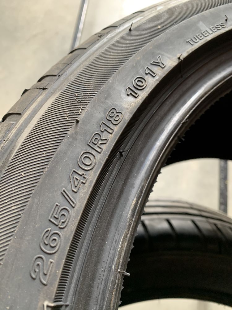 (8шт) нові 265/40R18 Bridgestone Potenza S001 (101Y XL) ZR літні шини