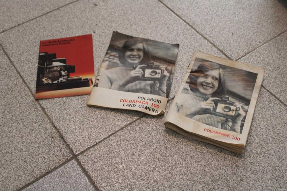 Máquina de fotografar Polaroid