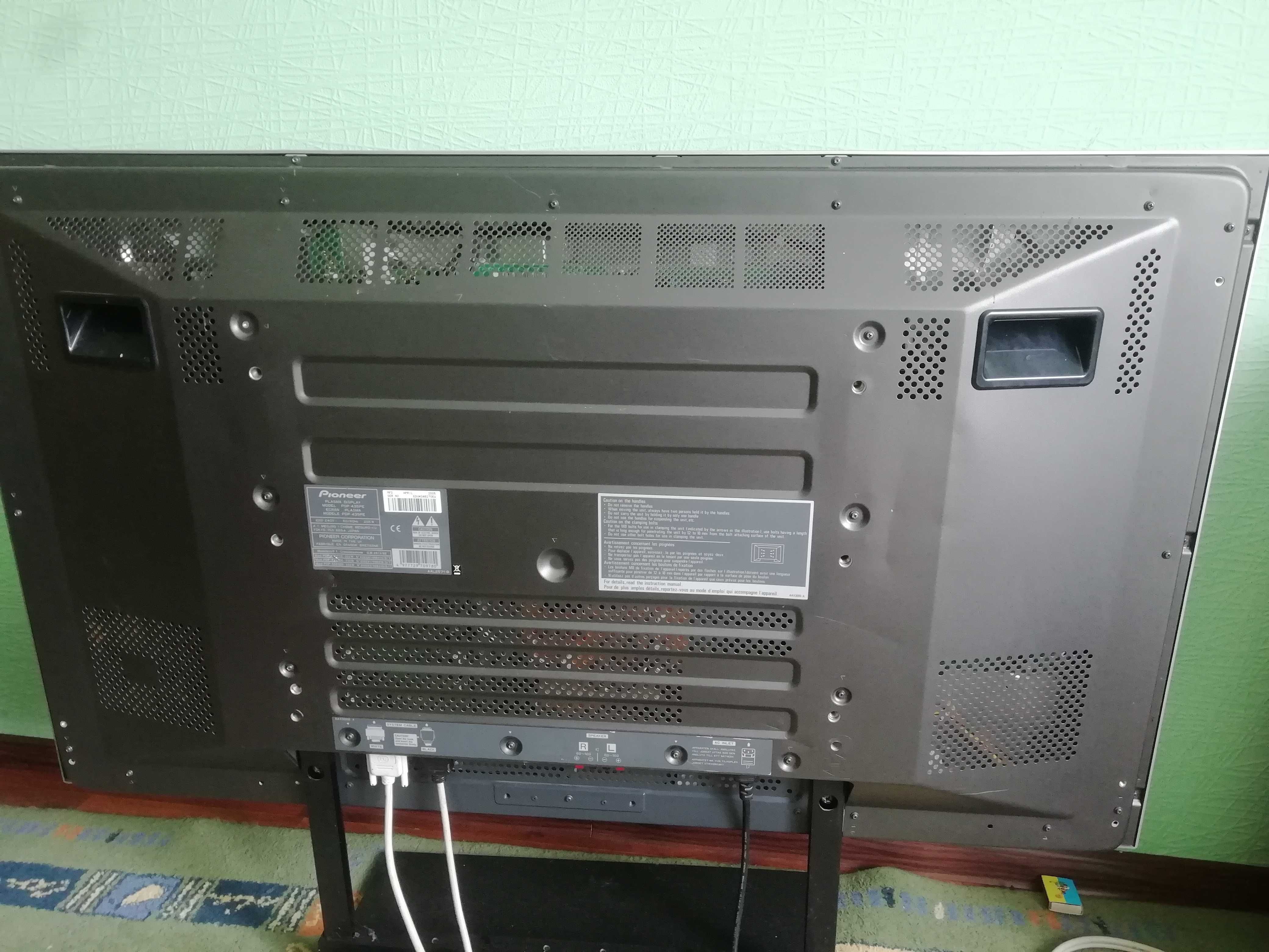 телевізор Pioneer pdp 435 pe під ремонт екран робочий