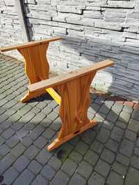 Podstawa stołu stolika sosnowa drewno