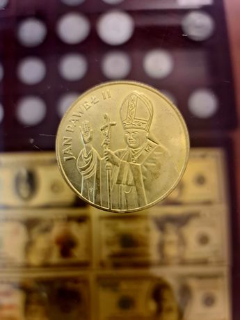 Moneta 1000 złotych Jan Paweł II Ojciec Święty Wojtyła 1982