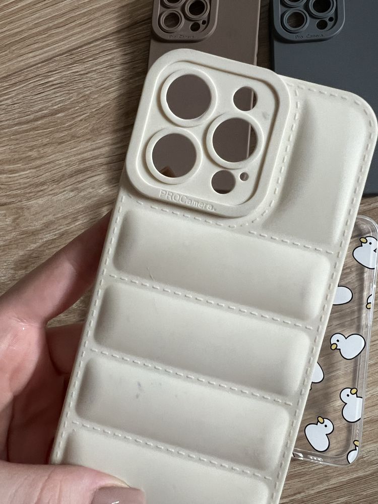 zestaw case obudowy shein beż szary róż brąz modne iphone 13 pro