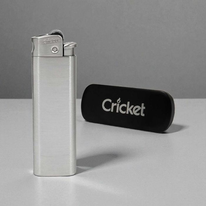 Зажигалка Металлическая Cricket Deluxe Turbo
