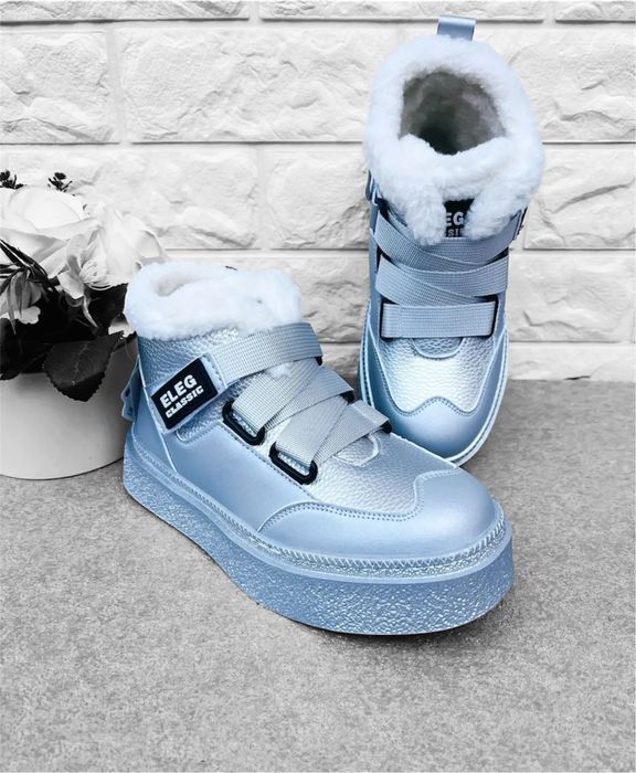 Черевики хайтопи дитячі зимові на дівчинку р.32-37