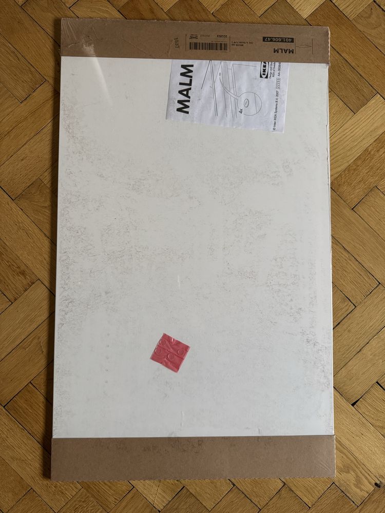 IKEA MALM Szklany blat przezroczysty
